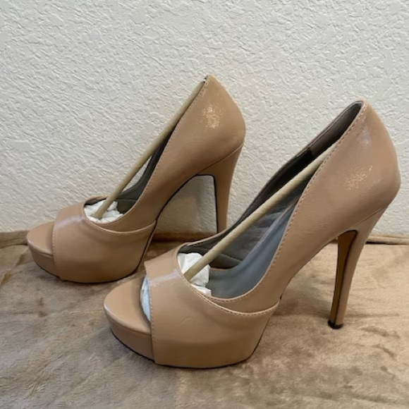 Michael Antonio Taupe Pat Heels - Picture 2 of 3